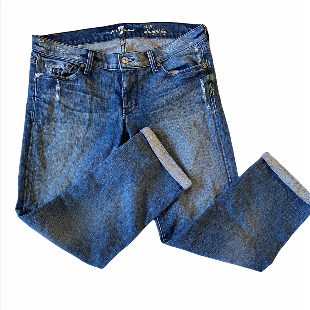 Seven for all man kind crop jeans size 30